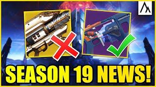 HUGE Season 19 News! Wendigo Returns, Gjallarhorn Nerf, & Exotic Reworks! (Destiny 2)