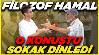 MUTLAKA İZLEYİN! Filozof Hamal Konuştu, Sokak Buz Kesti! | Sokak Röportajları