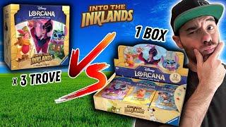 Disney Lorcana Into the Inklands Pull Rates! Troves VS. Booster Box.. Which Is Better?