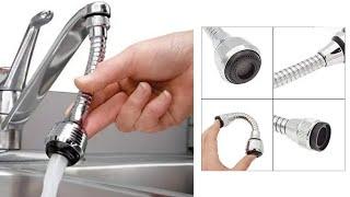 Turbo Flex 360 Flexible Faucet Sprayer | Flexible Faucet Sprayer Installation |Extend Faucet Sprayer