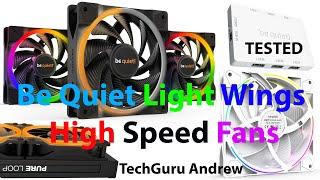 Be Quiet Light Wings PWM High Speed Fans
