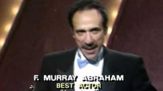 F. Murray Abraham winning Best Actor