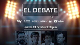 Debate entre los candidatos a la Alcaldía de Bogotá | El Tiempo