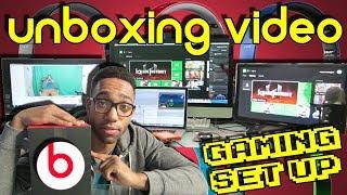 MY GAMING SET UP & NEW BEATS BY DRE WIRELESS - [WORST UNBOXING EVER #4]