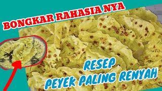 Cara membuat peyek kacang, untuk pemula dan pasti berhasil