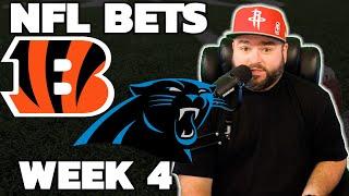 Bengals vs Panthers Week 4 Bets - NFL Picks With Kyle Kirms