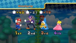 Mario Party 9 - Mario vs Peach vs Waluigi vs Magikoopa - Bowser Station