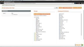 Getting Started with Magento Tutorial: Creating Attribute Sets | packtpub.com