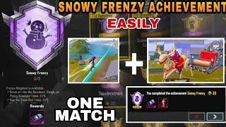 Easily Complete Snowy Frenzy Achievement Explained