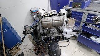 Инжекторный двигатель на Заз 968. Часть 8 (разводка водяного охлаждения)