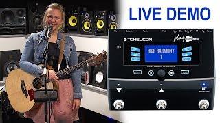 TC-Helicon Play Acoustic Live Demo