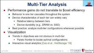 HotStorage '20 - Desperately Seeking ... Optimal Multi-Tier Cache Configurations