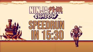 Ninja Gaiden Shadow Any% Speedrun in 15:30 by ShuriBear