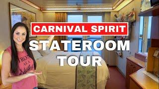 Carnival Spirit Cabin Tour | Carnival Cruise Stateroom Tour | Carnival Cruise Balcony Stateroom Tour