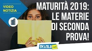 Maturità 2019, seconda prova: tutte le materie