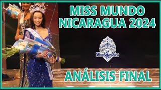 Miss Mundo Nicaragua 2024 - Análisis Final