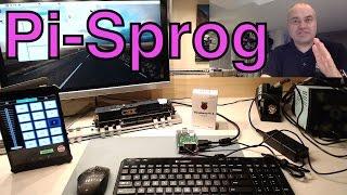 DCCTRAIN Live stream Model trains DCC Pi-Sprog Programming image HDMI using WiThrottle JMRI