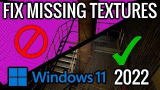 How to FIX Missing Textures for Garry's Mod (Windows 11 + 2023) (100% Guaranteed!)