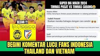 RESMI!! TIMNAS MALAYSIA VS INDIA~KOMENTAR LUCU FANS INDONESIA THAILAND DAN VIETNAM