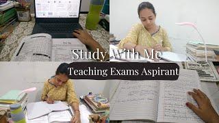 Teaching Exams Aspirant|STET|Study Vlog|Productive Day|#supertet #studyvlog #aspirants