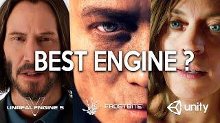 Best Videogame Engines | UNREAL ENGINE 5 vs Unity, Frostbite, CryEngine, Decima... Which one wins?
