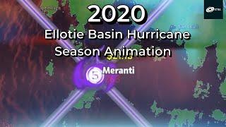 2020 Hypothetical Ellotie Basin Hurricane Season Animation