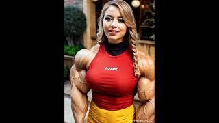 FMG Female Muscle Growth POV 4K [AI]