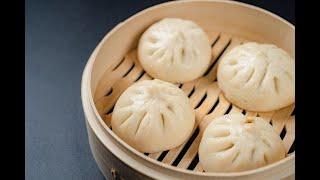 Baozi, yeast dough pockets with meat filling / filled yeast dumpling【chinese food recipes】