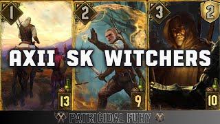 Gwent ~ Axii Takes Control | SK Witchers Deck