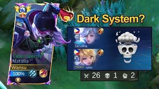 ENCOUNTERED Dark System IN THIS New Season using Natalia (but went Reverse Dark System) - MLBB