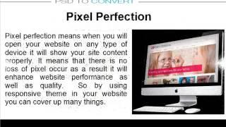 PSD to HTML Responsive Conversion