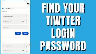 How To Find Your Twitter Login Password (on Computer, Mobile)