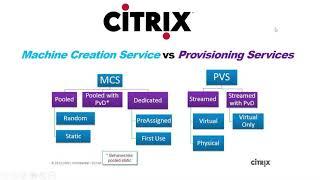 Citrix MCS vs PVS | Explained