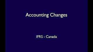 Module 5, V1 - Accounting Policies, Change in Accounting Estimates and Errors - IAS 8