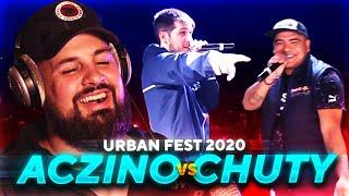 PAPO REACCIONA A CHUTY VS ACZINO - URBAN FEST 2020