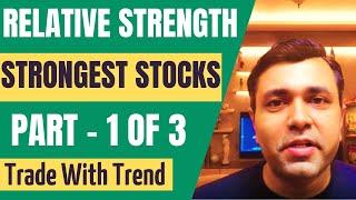 How To Pick Stocks For Beginners Using Relative Strength Analysis -  Part 1