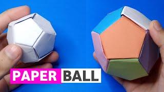 How to make a Paper Ball | DIY Origami Paper Ball | Easy Paper Craft