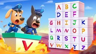 ABC Surprise Box | Learn Alphabet A to Z | Educational Cartoon | Sheriff Labrador | BabyBus