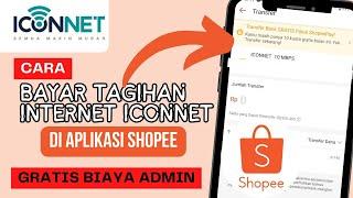 Cara Bayar Tagihan Internet Iconnet di Shopee