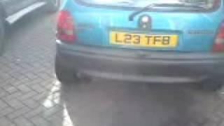 1.4 Vauxhall Corsa Revving