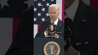 President Biden delivers a speech on inflation and the current state of the economy