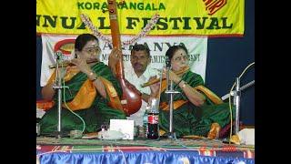 16. SIKKIL SISTERS-Flute Duet @ Nadasurabhi in 2006 .