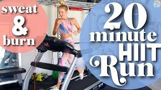 20 Min Interval Treadmill Workout: HIIT Run to Burn Calories & Boost Metabolism