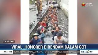 Viral, Pegawai Honorer DKI Masuk Got Demi Perpanjang Kontrak