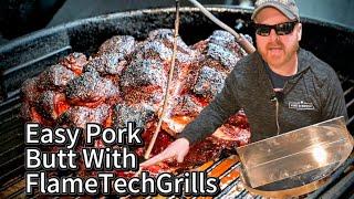 Turn Your Kettle Grill Into a Smoker With FlameTechGrills Smoke and Sizzle | Pulled Pork