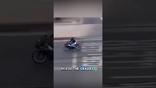 Biker Calls a Time Out During Police Chase