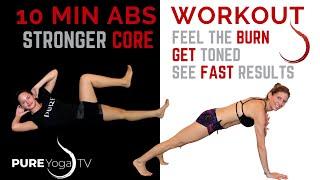 10 Minute Ab WORKOUT No Equipment Required