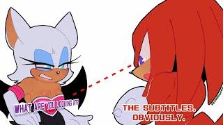 Rouge Has Something On Her Chest - Sonic Comic Dub Compilation