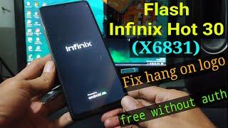 Flash Infinix Hot 30 (X6831) via Sp flashtool