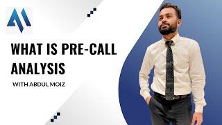 What is Pre-Call Analysis | Pharmaceutical Sales and Marketing in Hindi/Urdu 2023